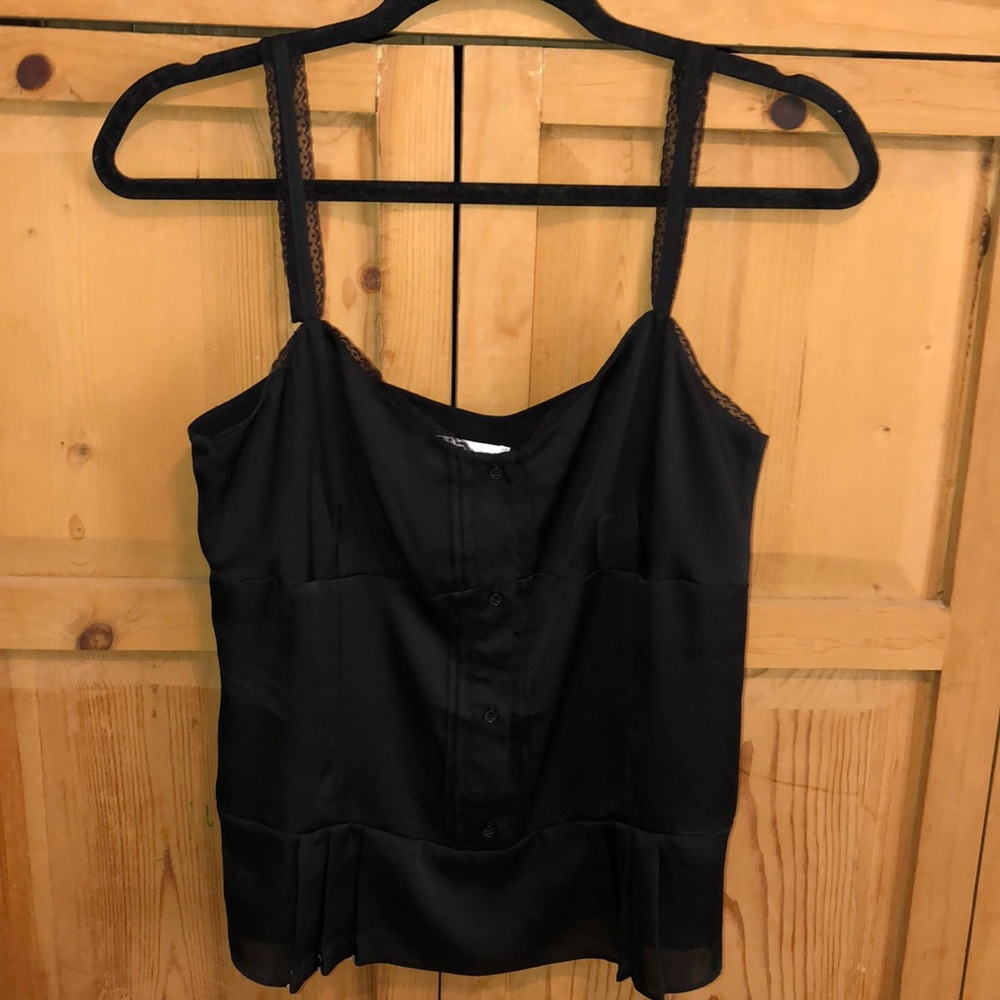 Satin crop top